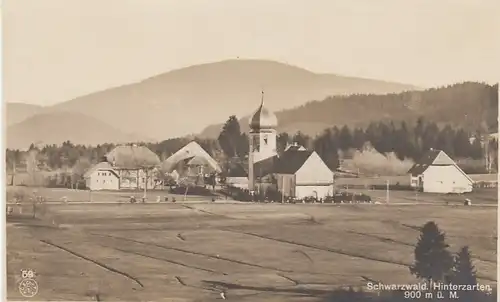 Hinterzarten, Schwarzwald, Teilansicht ngl E6841