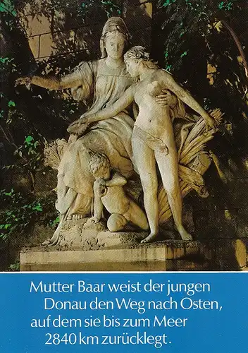 Donaueschingen, Mutter Baar weist der jungen Donau den Weg ngl F0813