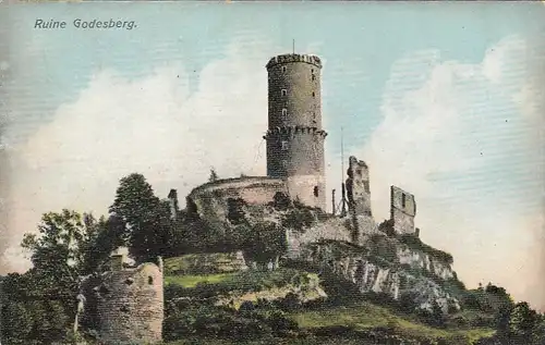 Ruine Godesberg feldpgl1914 E7086