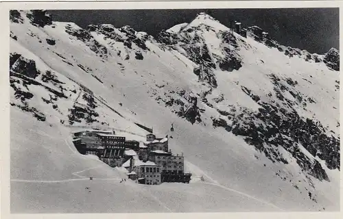 Bayerische Zugspitzbahn, Schneefernerhaus mit Gipfel ngl E9602