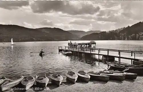 Titisee, Schwarzwald, Bootsanlegestelle ngl E9617