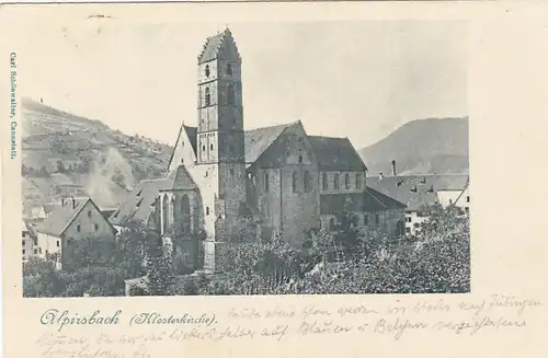 Alpirsbach, Schwarzwald, Klosterkirche, gl1902 F2126