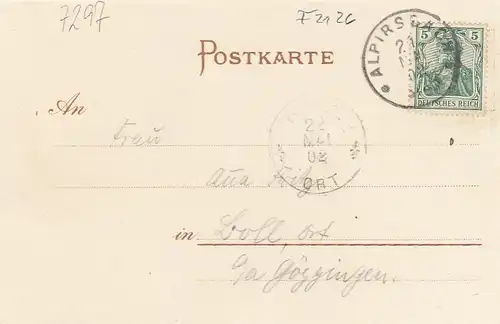 Alpirsbach, Schwarzwald, Klosterkirche, gl1902 F2126