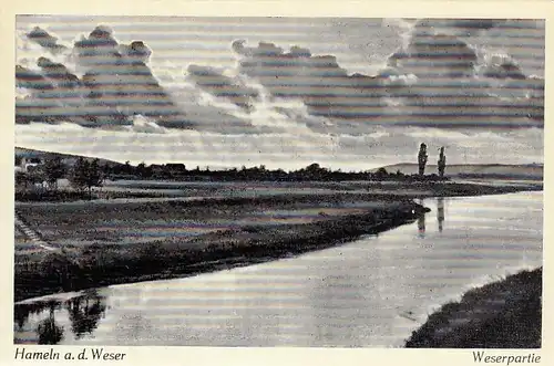 Hameln an der Weser, Weserpartie ngl E7195