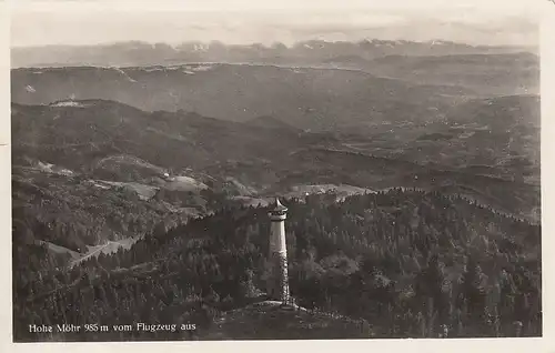 Hohe Möhr, Schwarzwald, vom Flugzeug aus gl1941 E6943