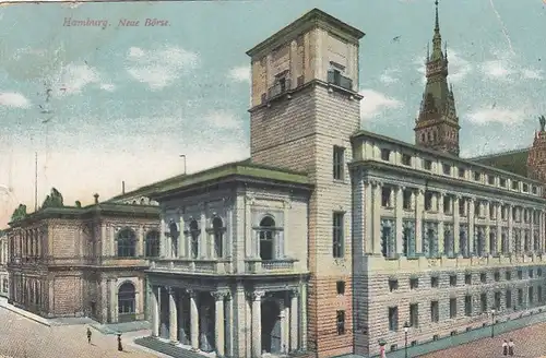 Hamburg, Neue Börse gl1912 E9611