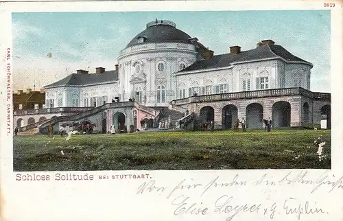 Stuttgart, Schloss Solitude (Gerlingen) gl1903 F2186