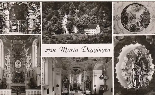 Deggingen - Kapuzinerkloster Ave Maria, Mehrbildkarte ngl E9715