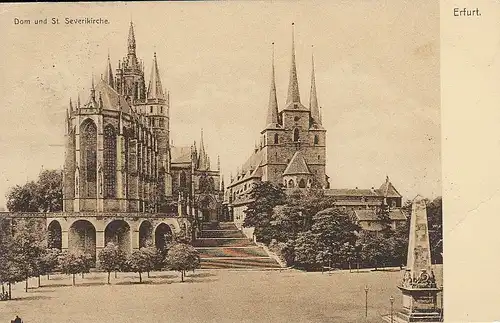 Erfurt - Dom und Severinkirche gl1905 E6962