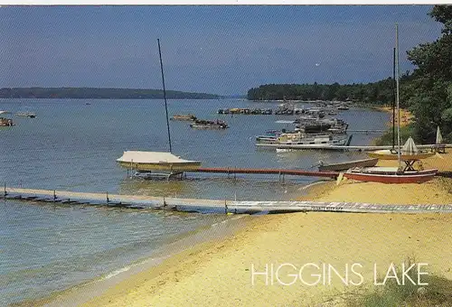 Higgins Lake, Michigan, Roscommon County ngl E9093