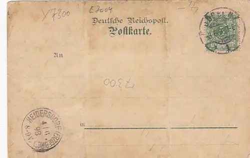 Dlbeln (Sachsen) Königstraße (unterer Teil) gl1898 E7004