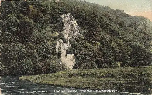 Plymouth, Morwell Rockse River Tamar ngl E9113