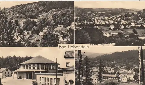 Bad Liebenstein, Thür.Wald, Mehrbildkarte gl1962 E9325