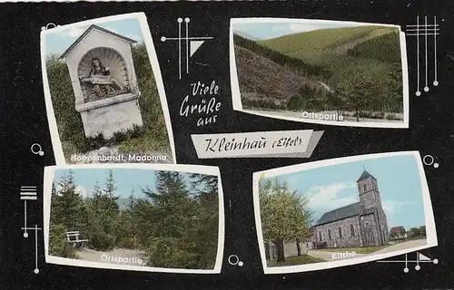 Kleinhau, Eifel, Mehrbildkarte ngl E9372