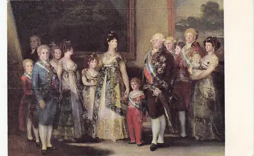 GOYA La Familia de Carlos IV ngl F2396