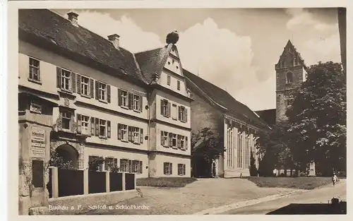 Buchau am Federsee, Schloß und Schloßkirche ngl E9972