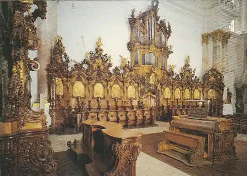 Münster Zwiefalten, Klosterkirche, Chorgestühl ngl E9870