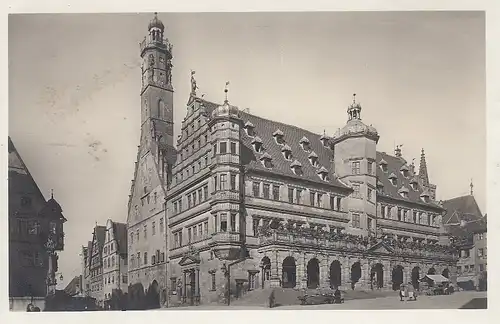 Rothenburg o.T., Rathaus ngl F0106