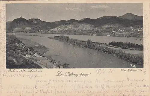 Das Siebengebirge am Rhein bahnpglum 1920? E9503