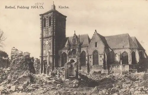 1.WK Rethel (Ardenne?) Kirche gl1913 F1284