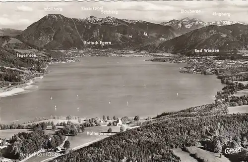 Blick auf den Tegernsee, Panorama gl1966 E9400