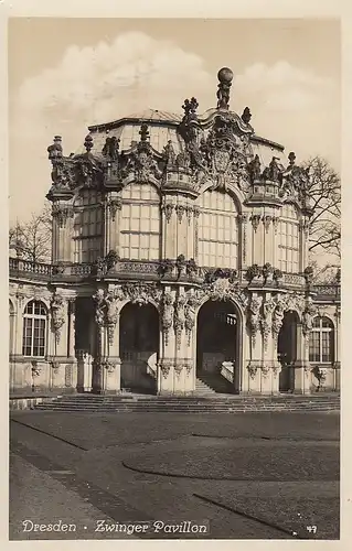 Dresden, Zwingerpavillon gl1932 F0213