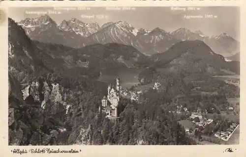 Schloss Neuschwanstein im Allgäu gl1950 F2634