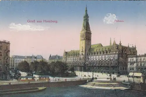 Hamburg, Rathaus ngl F2643