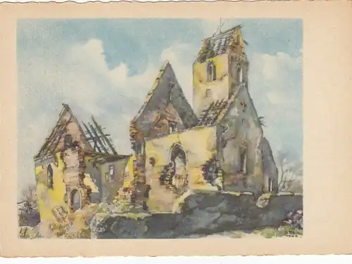 München-Milbertshofen 1945, St.Georgskirche ngl F1346