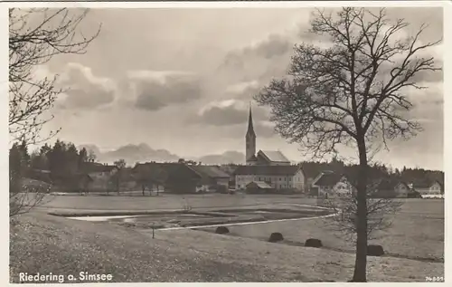 Riedering a.Simsee, Panorama gl1934? F3648