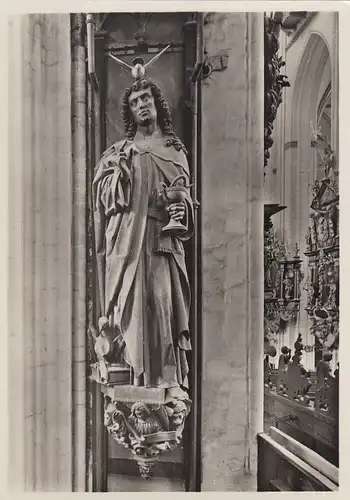 Lübeck, Marienkirche, Evangelist Johannes ngl F1356