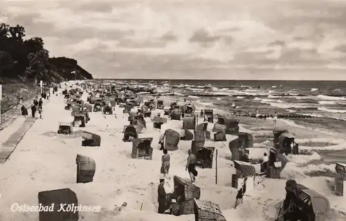 Insel Usedom, Ostseebad Kölpinsee (Loddin), Strand gl1962 E8021