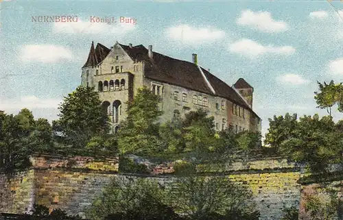 Nürnberg, Königl.Burg gl1910 E7458