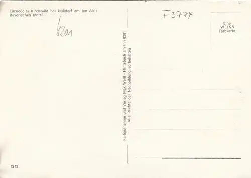 Nußdorf am Inn, Einsiedelei Kirchwald ngl F3774