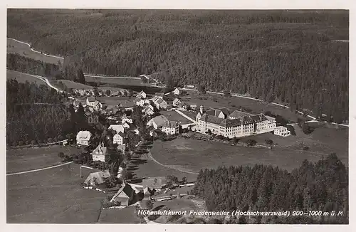 Friedenweiler, Schwarzwald, Luftbild ngl F0340