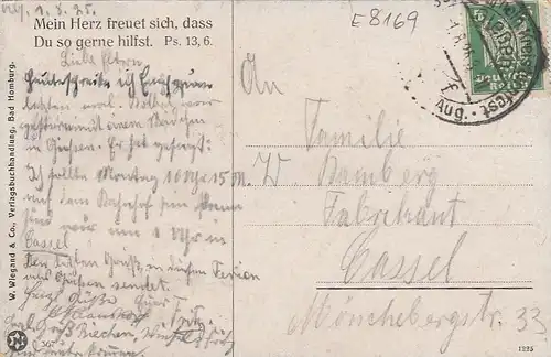 Religion: Mein Herz freuet sich, dass Du ... gl1926 E8169