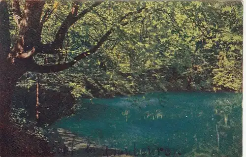 Blaubeuren, Blautopf gl1926 E9841