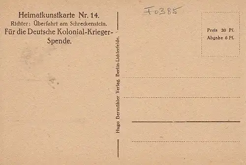 RICHTER Überfahrt am Schreckenstein ngl F0385