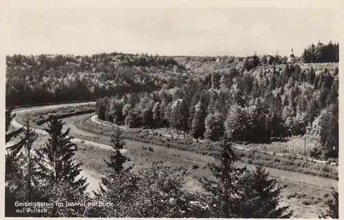 Geiselgasteig im Isartal mit Blick auf Pullach ngl E7584