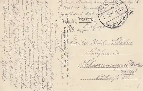 Chaillon bei St.Mihiel feldpgl1915 F0448