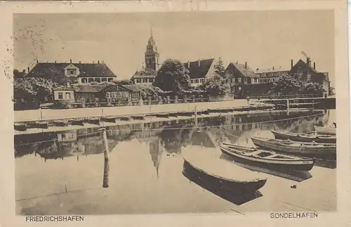 Friedrichshafen am Bodensee, Gondelhafen gl1920 E9725