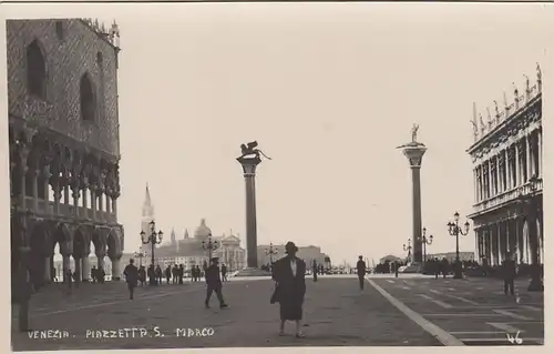 Venezia, Piazzetta S.Marco, ngl F1611
