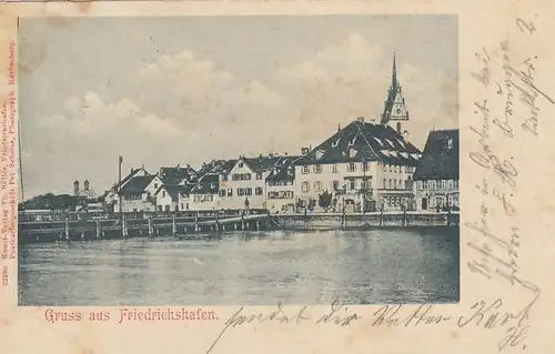 Gruss aus Friedrichshafen am Bodensee gl1901 E9759