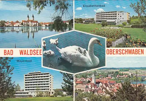 Bad Waldsee, Oberschwaben, Mehrbildkarte gl1977? E9801