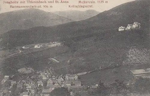 Jungholtz m. Thierenbach u. St.Anna, Hartmannweilerkopf, Molkenrain feldpgl1915 F0570