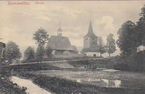 Reimswaldau, Schlesien, Kirche ngl E8454