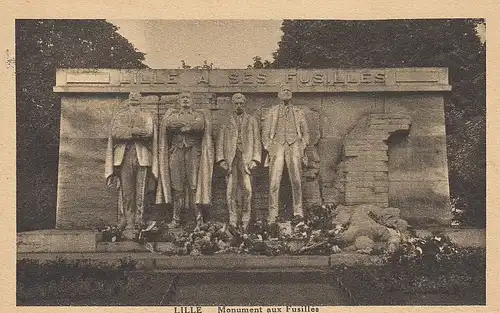 Lille, Monument aux Fusillés ngl F0614