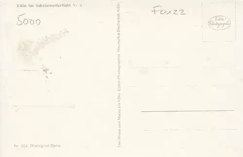 Köln a.Rhein im Scheinwerferlicht ngl F0122