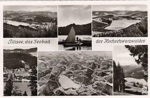 Titisee, Schwarzwald, Mehrbildkarte ngl F3081