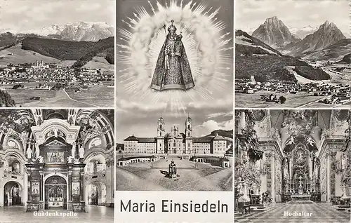 Wallfahrtsort Maria Einsiedeln, Mehrbildkarte ngl F0153